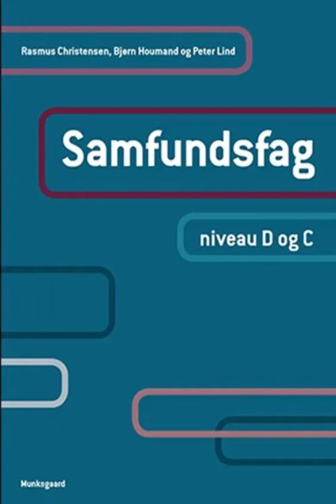 Omslag: Samfundsfag. Niveau D og C
