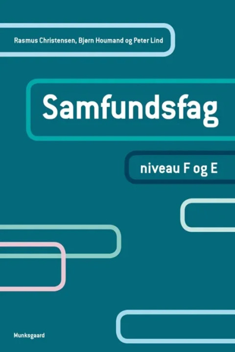 Omslag: Samfundsfag. Niveau F og E