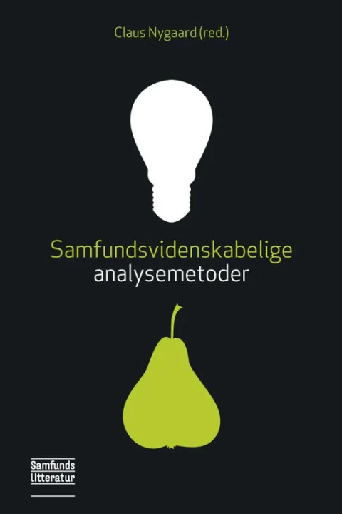 Omslag: Samfundsvidenskabelige analysemetoder