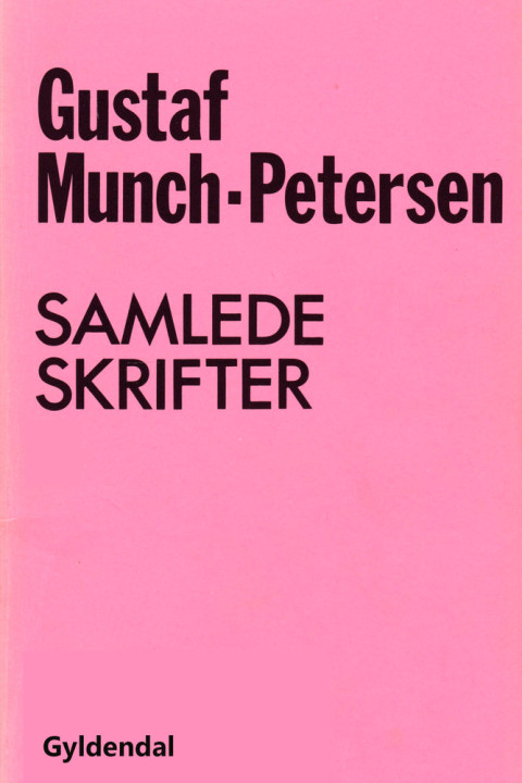 Omslag: Samlede skrifter 1-2