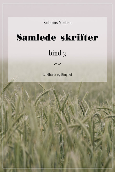 Omslag: Samlede skrifter. Bind 3