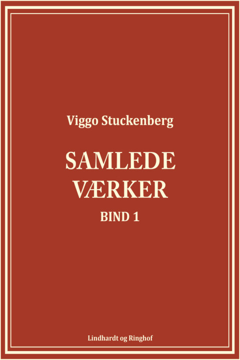 Omslag: Samlede værker (bind 1)