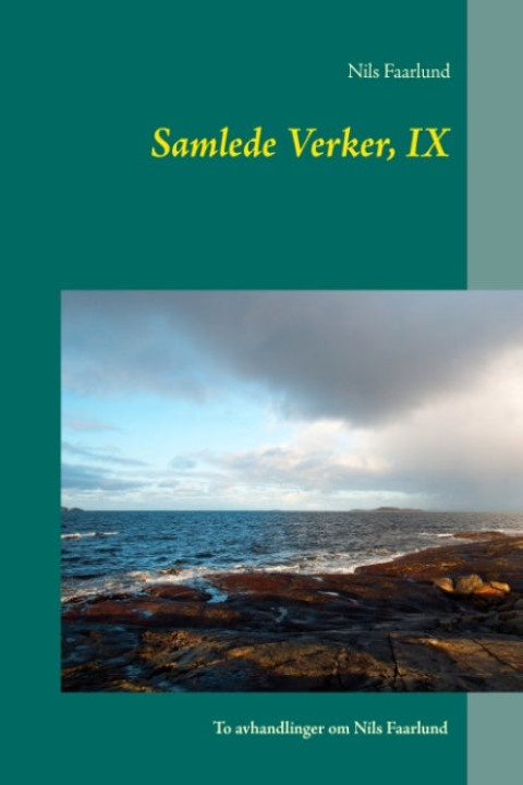 Omslag: Samlede Verker, IX