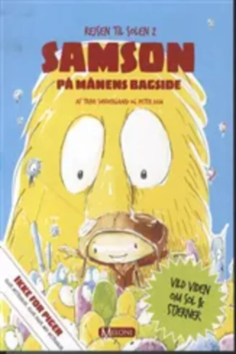 Omslag: Samson på Månen bagside