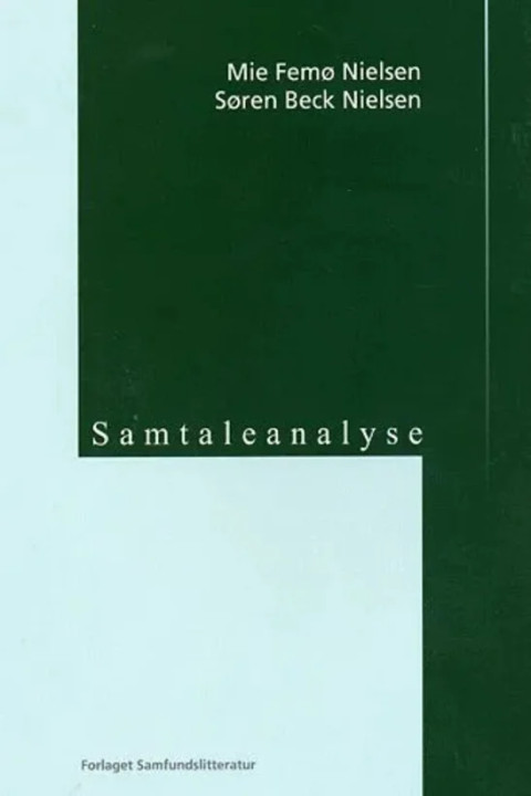 Omslag: Samtaleanalyse