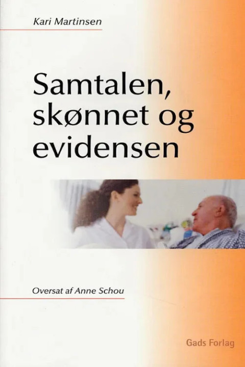 Omslag: Samtalen, skønnet og evidensen, BB