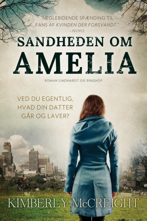 Omslag: Sandheden om Amelia
