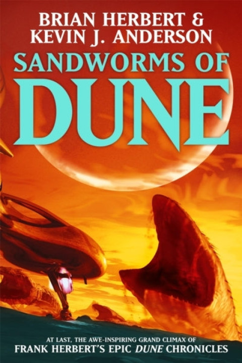 Omslag: Sandworms of Dune