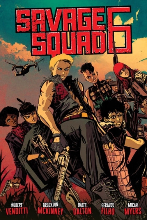 Omslag: Savage Squad 6