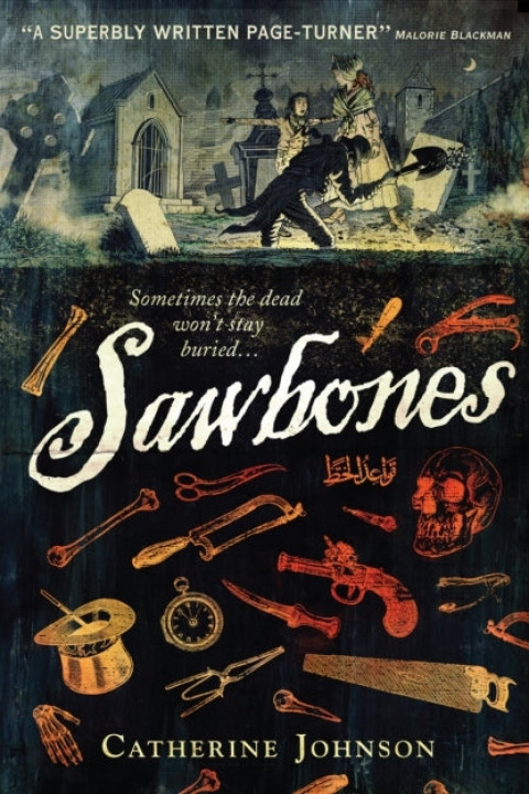 Omslag: Sawbones