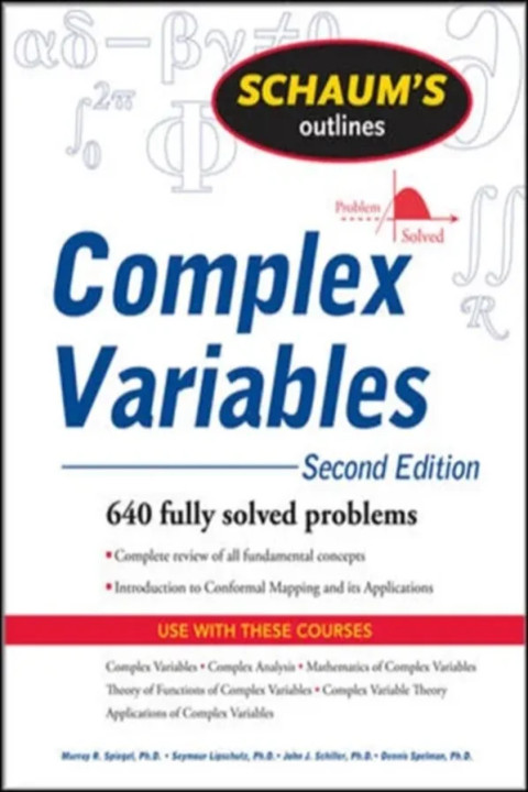 Omslag: Schaum s Outline of Complex Variables, 2ed