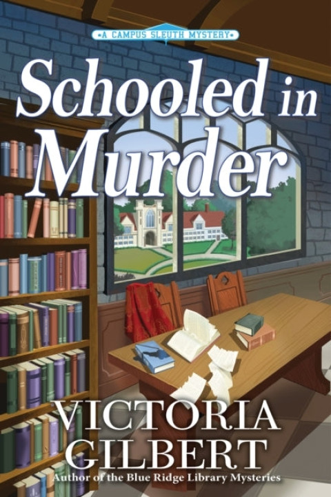 Omslag: Schooled in Murder