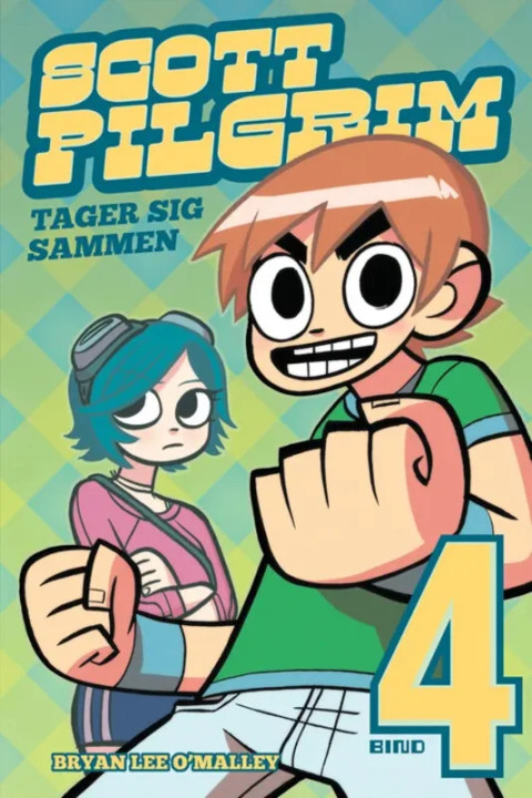 Omslag: Scott Pilgrim tager sig sammen - Scott Pilgrim bind 4
