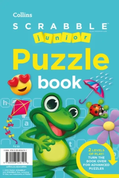 Omslag: SCRABBLE™ Junior Puzzle Book