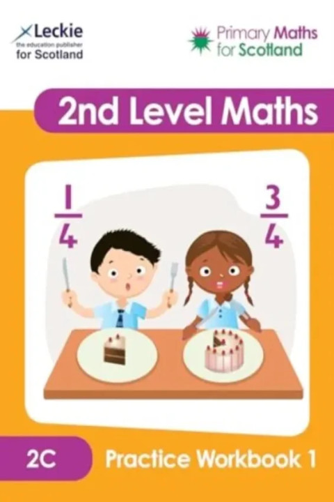 Omslag: Second Level 2C Practice Workbook 1 - Practise Questions to Embed and Consolidate Maths Learning