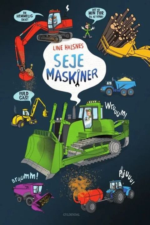 Omslag: Seje maskiner