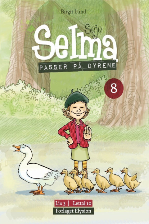 Omslag: Seje Selma - passer på dyrene