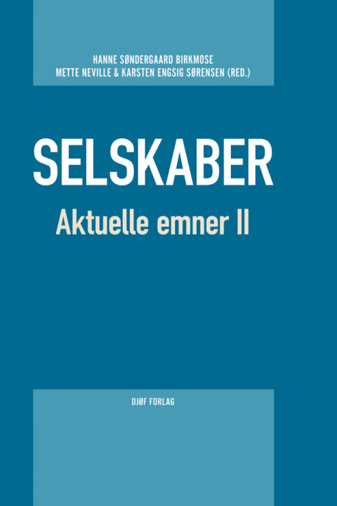 Omslag: Selskaber