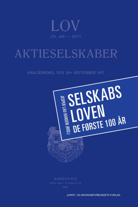 Omslag: Selskabsloven
