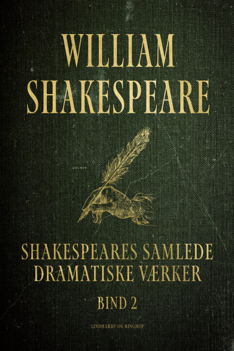 Omslag: Shakespeares samlede dramatiske værker. Bind 2