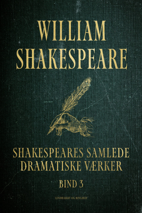 Omslag: Shakespeares samlede dramatiske værker. Bind 3
