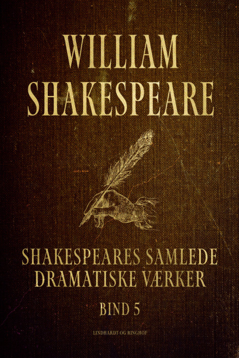 Omslag: Shakespeares samlede dramatiske værker. Bind 5