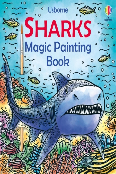 Omslag: Sharks Magic Painting Book