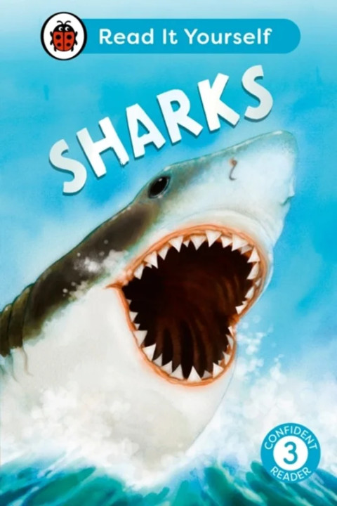 Omslag: Sharks: Read It Yourself - Level 3 Confident Reader