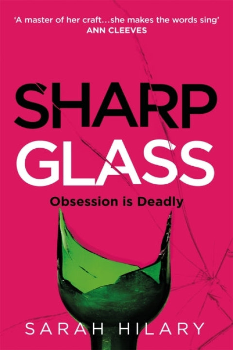 Omslag: Sharp Glass