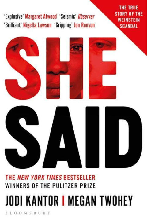 Omslag: She Said