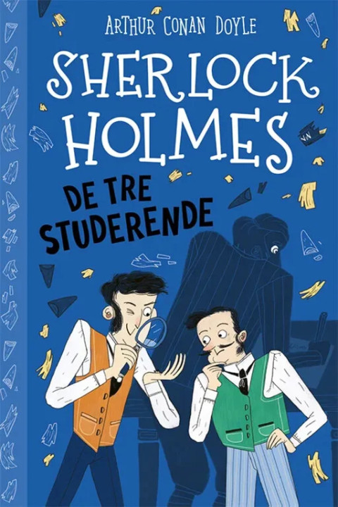 Omslag: Sherlock Holmes 10: De tre studerende
