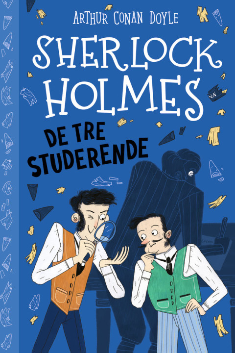 Omslag: Sherlock Holmes 10: De tre studerende