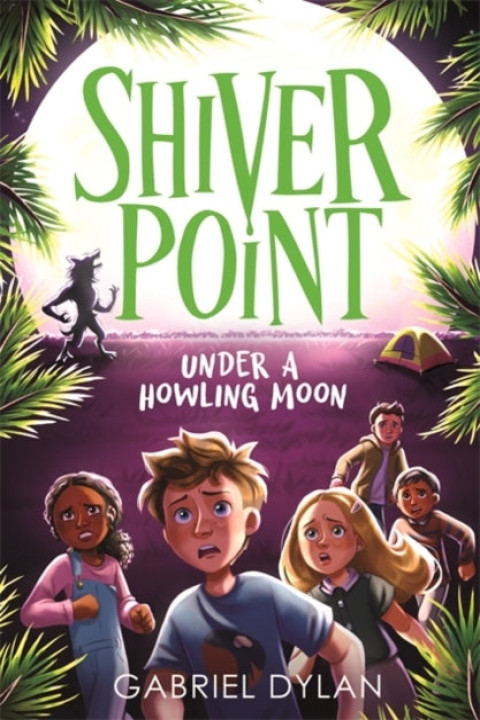 Omslag: Shiver Point Under A Howling Moon