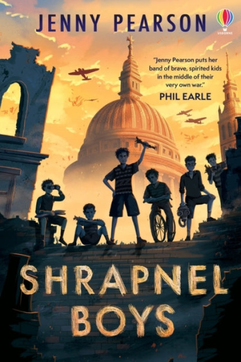 Omslag: Shrapnel Boys