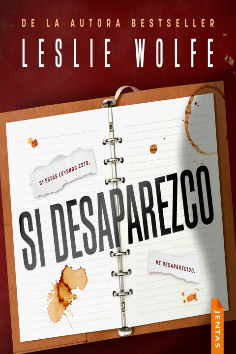 Omslag: Si desaparezco