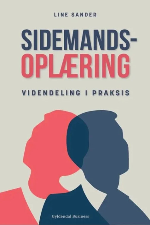 Omslag: Sidemandsoplæring - Videndeling i praksis