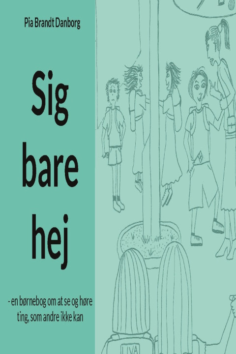 Omslag: Sig bare hej