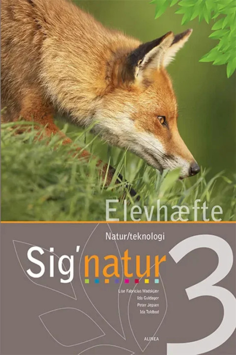 Omslag: Sig natur 3, Elevhæfte