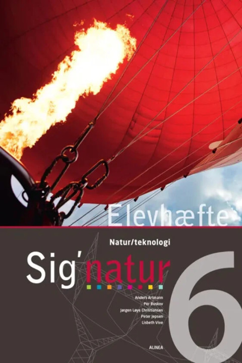 Omslag: Sig natur 6, Elevhæfte