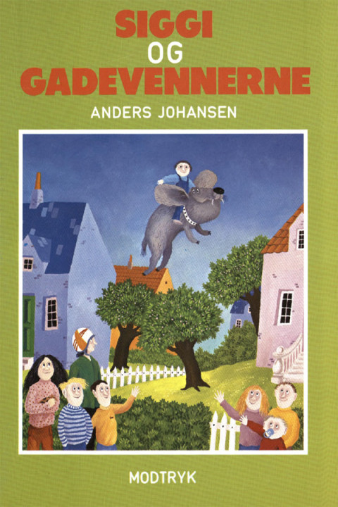 Omslag: Siggi og gadevennerne