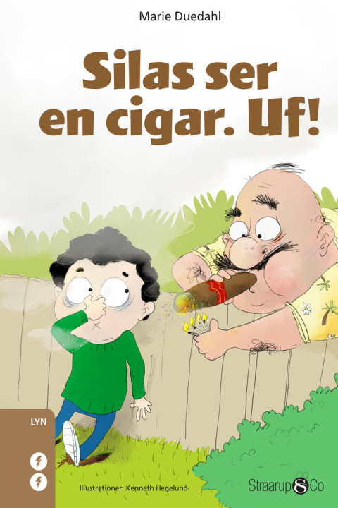 Omslag: Silas ser en cigar