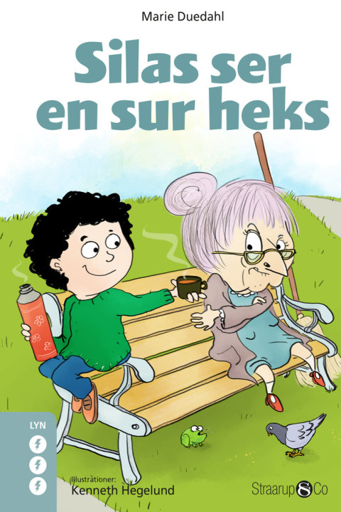 Omslag: Silas ser sur heks