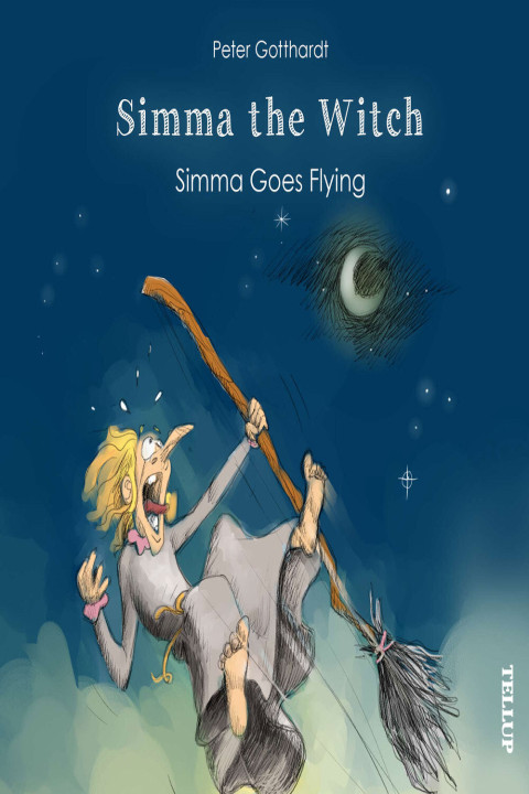 Omslag: Simma the Witch #4: Simma Goes Flying