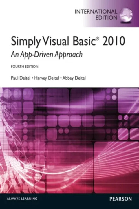 Omslag: Simply Visual Basic 2010: An App-Driven Approach - International Edition