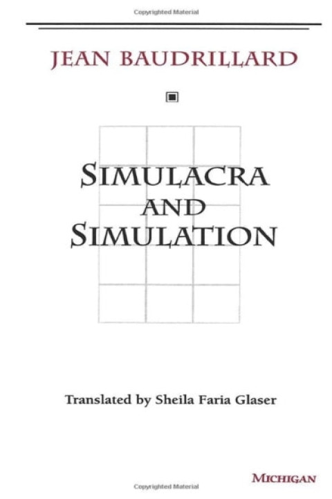 Omslag: Simulacra and Simulation