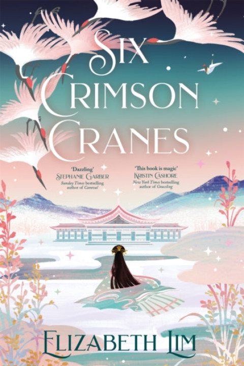 Omslag: Six Crimson Cranes