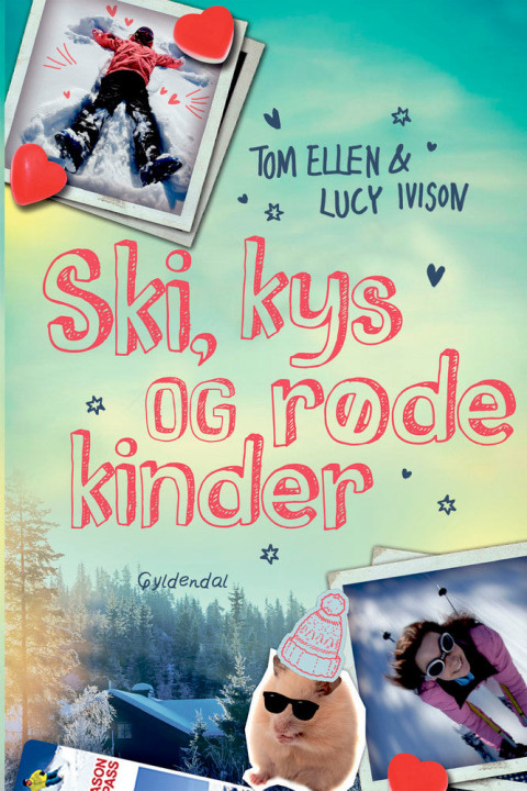 Omslag: Ski, kys og røde kinder