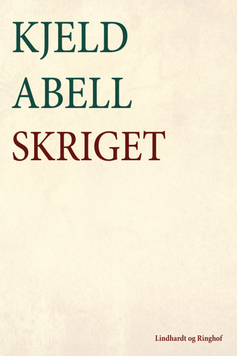 Omslag: Skriget