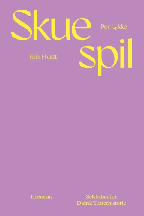 Omslag: Skuespil