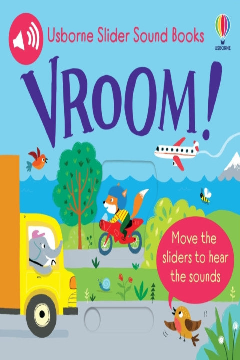 Omslag: Slider Sound Books Vroom!